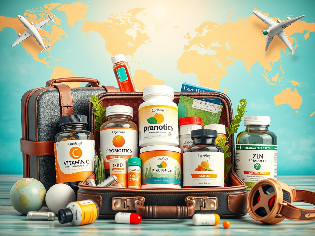 Boost Your Immune Health While Traveling: Essential Supplements and Kits