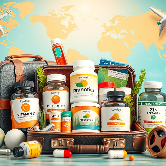 Boost Your Immune Health While Traveling: Essential Supplements and Kits