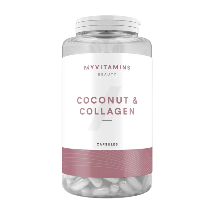 MyVitamins Coconut and Collagen 180 Capsules Unflavoured