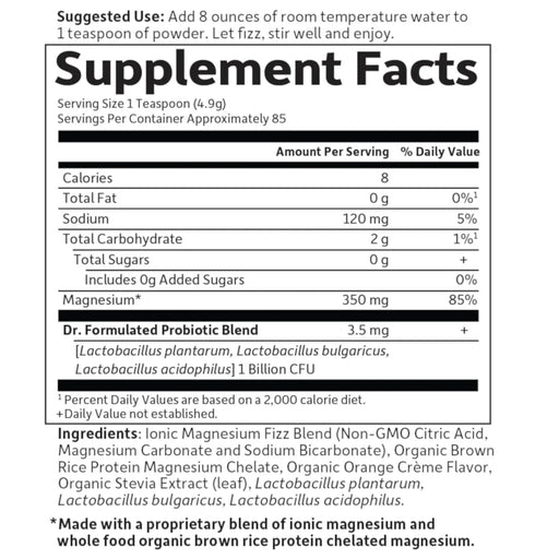 Garden of Life Dr. Formulated Whole Food Magnesium, Orange - 419g - Sports Supplements at MySupplementShop by Garden of Life