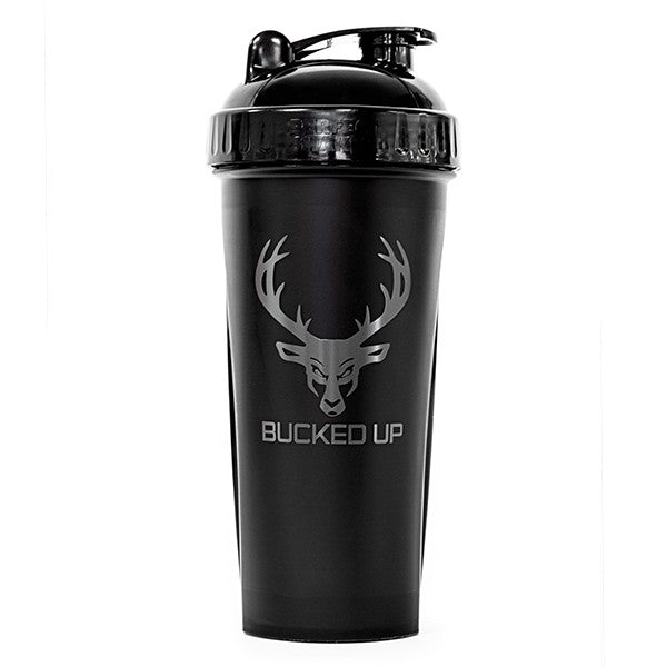 MySupplementShop Shaker Bottle Bucked Up Perfect Shaker 28oz 795ml Black / Grey by Bucked Up