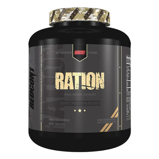 Redcon1 Ration - Whey Protein, Peanut Butter Chocolate - 2307g - Sports Supplements at MySupplementShop by Redcon1