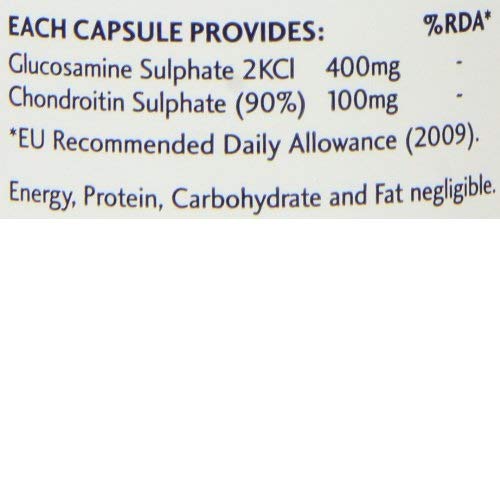 Valupak Glucosamine & Chondroitin Capsules 400/100mg