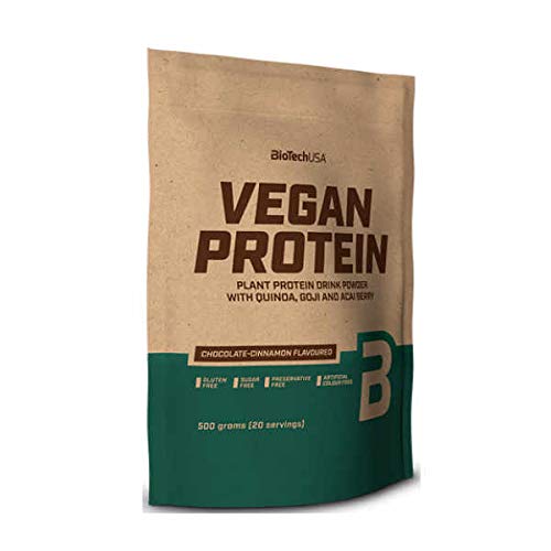 BioTechUSA Vegan Protein, Banana - 500g | High-Quality Protein Blends | MySupplementShop.co.uk