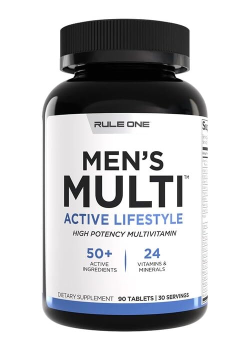 Rule One Men's Multi - 90 tablets - Combination Multivitamins & Minerals at MySupplementShop by Rule One