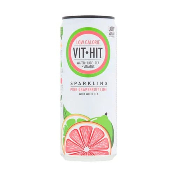 VITHIT Sparkling 12x330ml Pink Grapefruit - Soda at MySupplementShop by Vit Hit