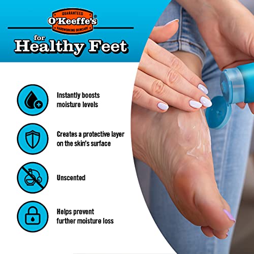 O'Keeffes Healthy Feet Foot Cream - 91g - Foot Care at MySupplementShop by O'Keeffes