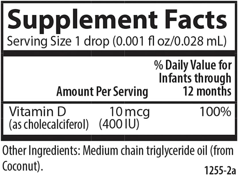 Carlson Labs Baby's Super Daily D3, 400 IU - 2.54ml 90 Drops