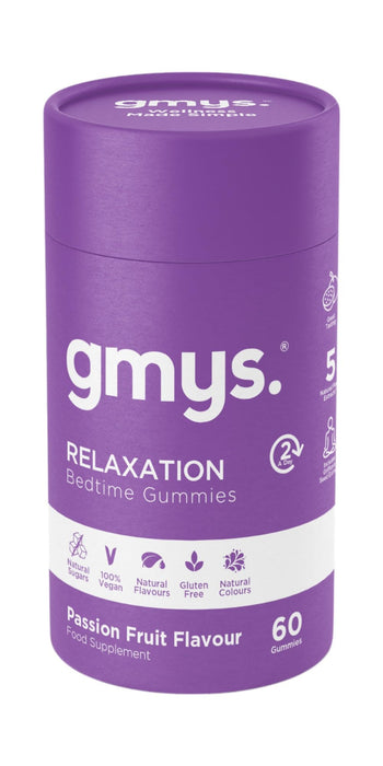 Gmys Relaxation Gummies, Passion Fruit - 60 gummies - Herbal Supplement at MySupplementShop by gmys.