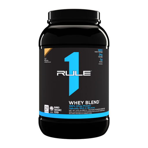 Rule One R1 Whey Blend, Cafe Mocha - 918g Best Value Protein Supplement Powder at MYSUPPLEMENTSHOP.co.uk