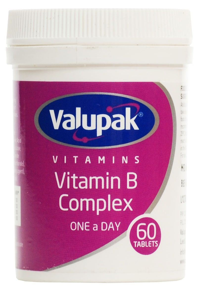Valupak Vitamin B Complex Tablets 6 Pack
