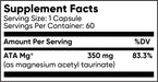 Magnesium Mind - 60 caps