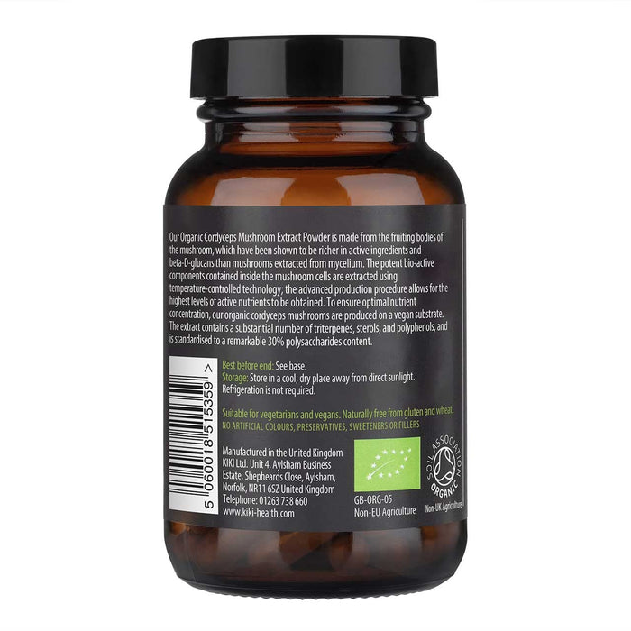 Cordyceps Extract Organic - 50g | High-Quality Mushrooms | MySupplementShop.co.uk