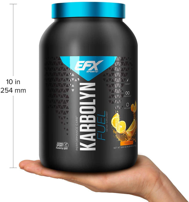 EFX Sports Karbolyn, Blue Razz Watermelon - 1950 grams | High-Quality Weight Gainers & Carbs | MySupplementShop.co.uk