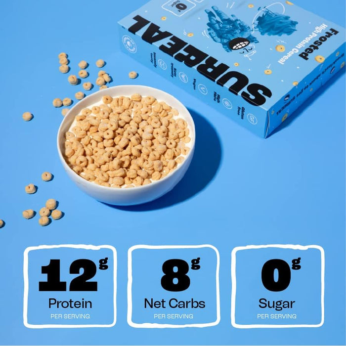 SURREAL High-Protein, Zero-Sugar Peanut Butter Cereal - Vegan & Gluten-Free