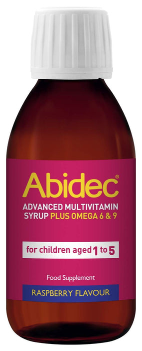 Abidec Advanced Multi-Vitamin Syrup Plus Omega 6 & 9