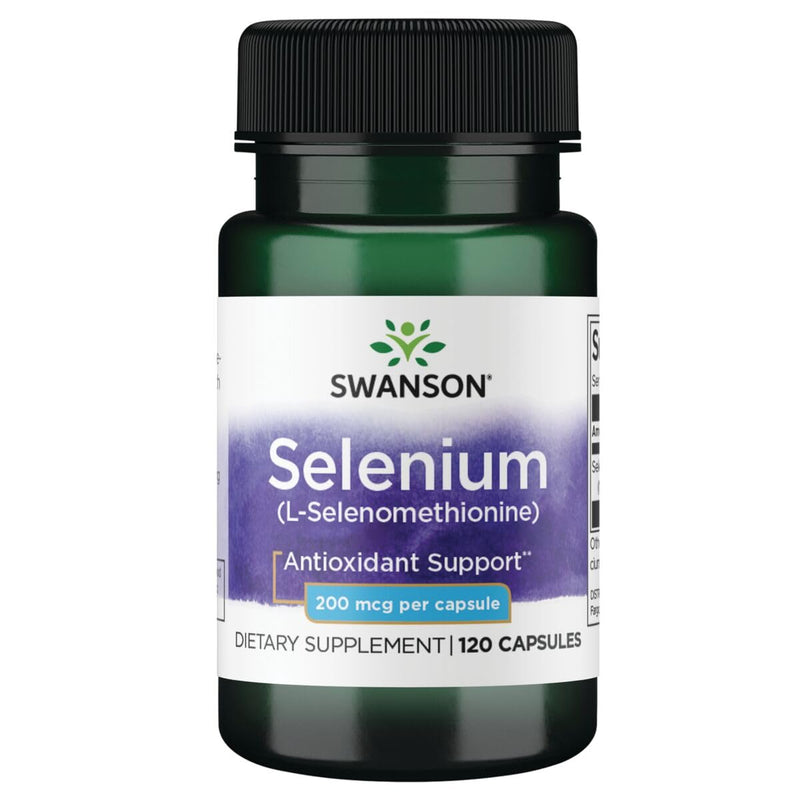 Swanson Selenium, 200mcg - 120 caps