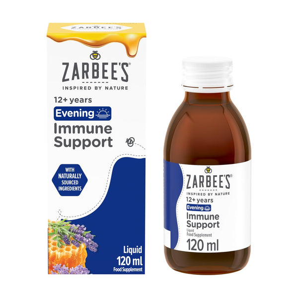 Zarbees Adult Night Immune Support Syrup - 120ml - Heart Health at MySupplementShop by Zarbee's