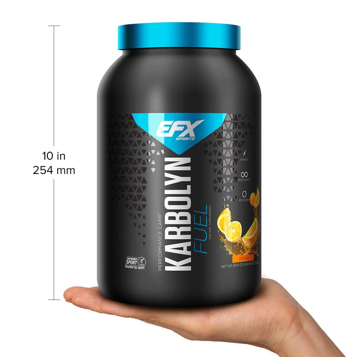 EFX Sports Karbolyn, Orange - 1950 grams | High-Quality Weight Gainers & Carbs | MySupplementShop.co.uk