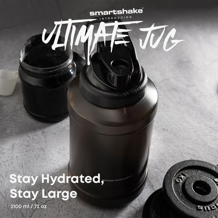 SmartShake Ultimate Jug, Black - 2100 ml. - Canteens & Water Bottles at MySupplementShop by SmartShake