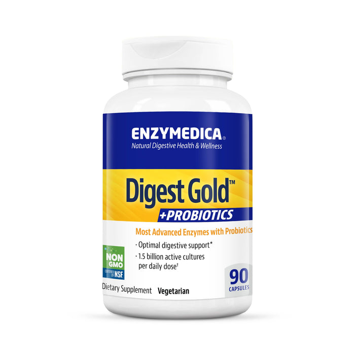 Enzymedica Digest Gold + Probiotics 90 Capsules - Nutritional Supplement at MySupplementShop by Enzymedica