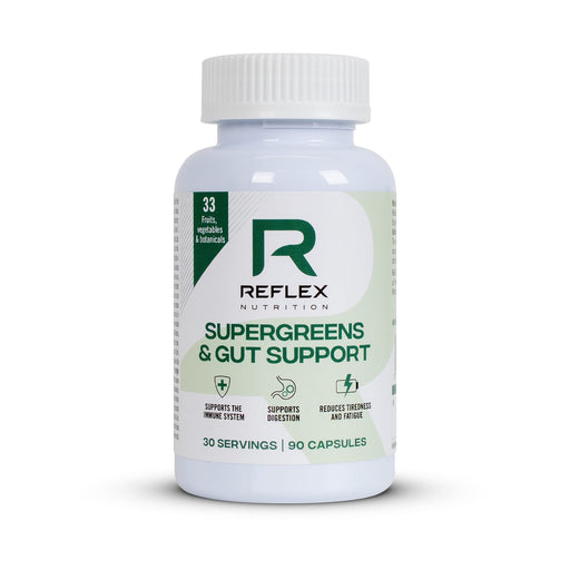 Reflex Nutrition Supergreens &amp; Gut Support 90 Cap - Nutritional Supplement at MySupplementShop by Reflex Nutrition