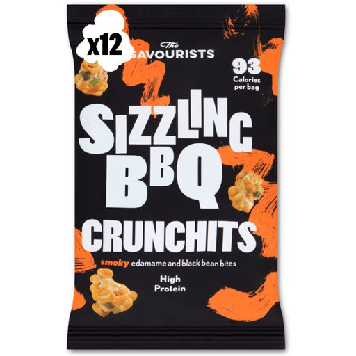 The Savourists Crunchits 12x25g BBQ - Snack Chip And Crisp at MySupplementShop by The Savourists