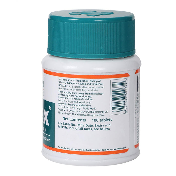 Himalaya Gasex - 100 tabs | High-Quality Antacids | MySupplementShop.co.uk