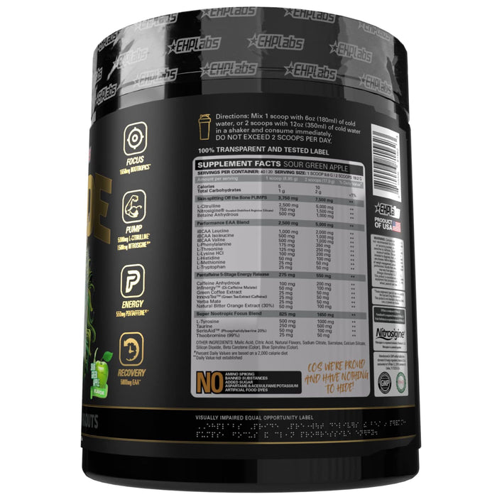 EHP Labs Pride Pre-Workout 384g