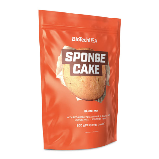 BioTechUSA Sponge Cake Baking Mix - 600g | High-Quality Muffins & Quickbreads | MySupplementShop.co.uk