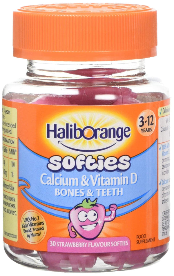 Haliborange Calcium And Vitamin D Softies 