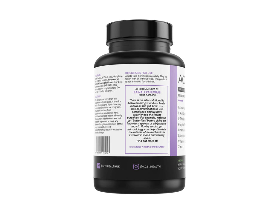 ActiCalm - 60 vegan pullulan caps at MySupplementShop.co.uk