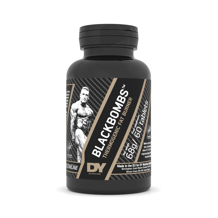 DY Nutrition Black Bombs 60 Tablets | Premium Fat Burners at MYSUPPLEMENTSHOP.co.uk