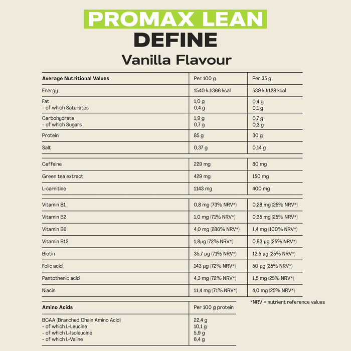 Maxi Nutrition Promax Lean Powder 980g Vanilla