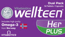 Vitabiotics Wellteen Her Plus Tablets + Capsules 