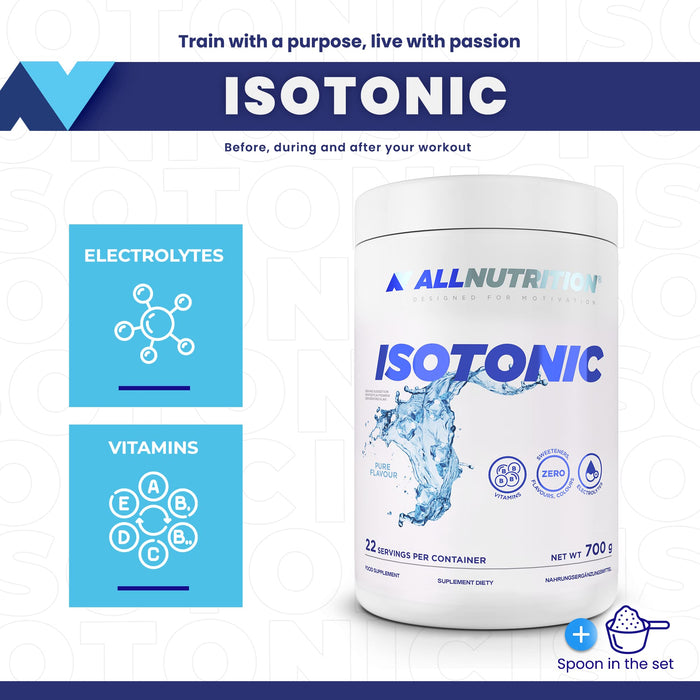 Allnutrition Isotonic, Pure - 700g Best Value Nutritional Supplement at MYSUPPLEMENTSHOP.co.uk