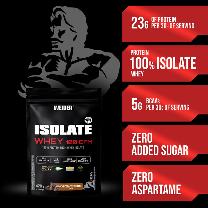 Weider Isolate Whey 100 CFM 420g - Whey Proteins at MySupplementShop by Weider