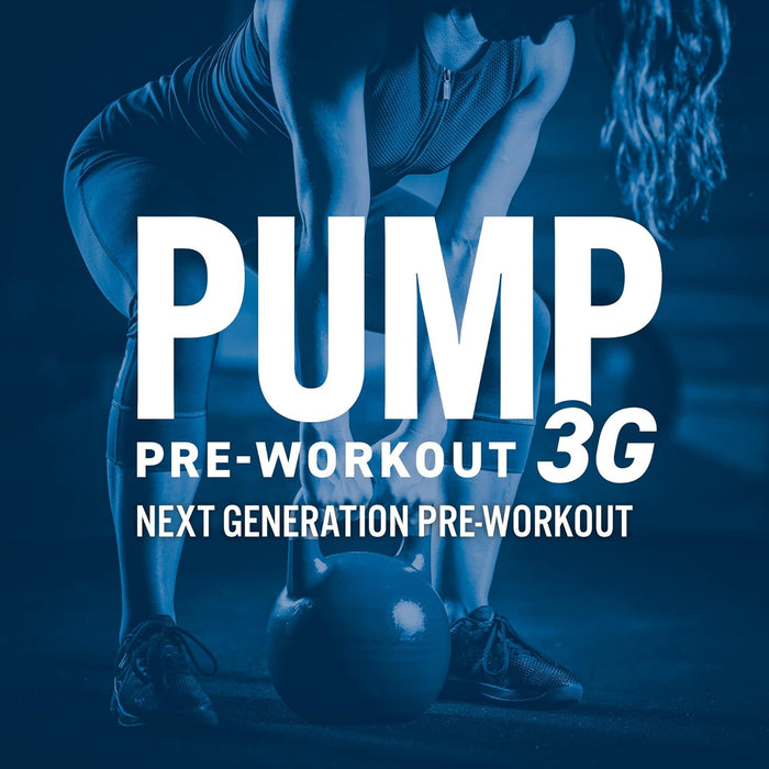 Applied Nutrition PUMP 3G Pre-Workout 375g - With Caffeine for Enhanced Focus & Performance