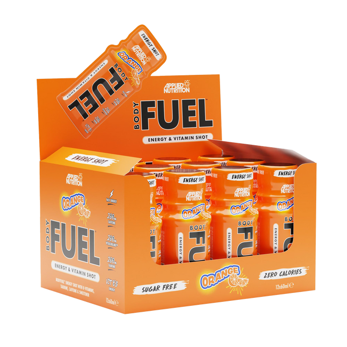 Applied Nutrition Body Fuel Energy Shots 12x60ml Orange