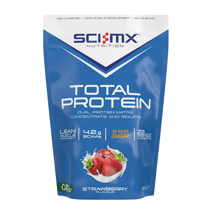 Sci-MX Total Protein 900g Strawberry