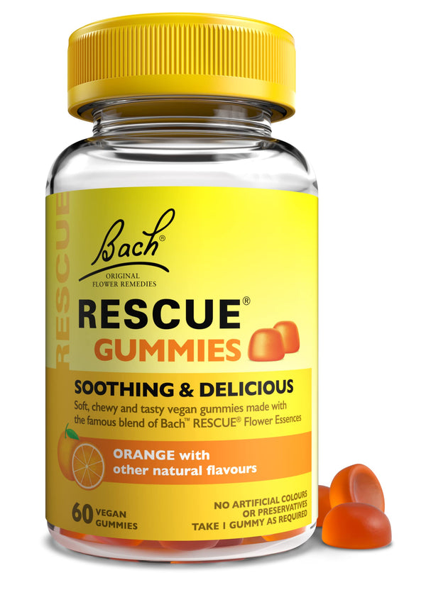 Rescue Vegan Gummies Orange with Other Natural Flavours