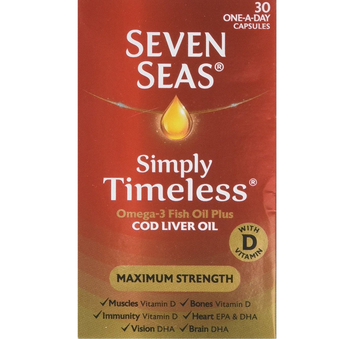 Seven Seas Cod Liver Oil 60 Capsules