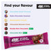 Optimum Nutrition Crunch Bar 12x55g Choc Red Berry cheapest price with MYSUPPLEMENTSHOP.co.uk