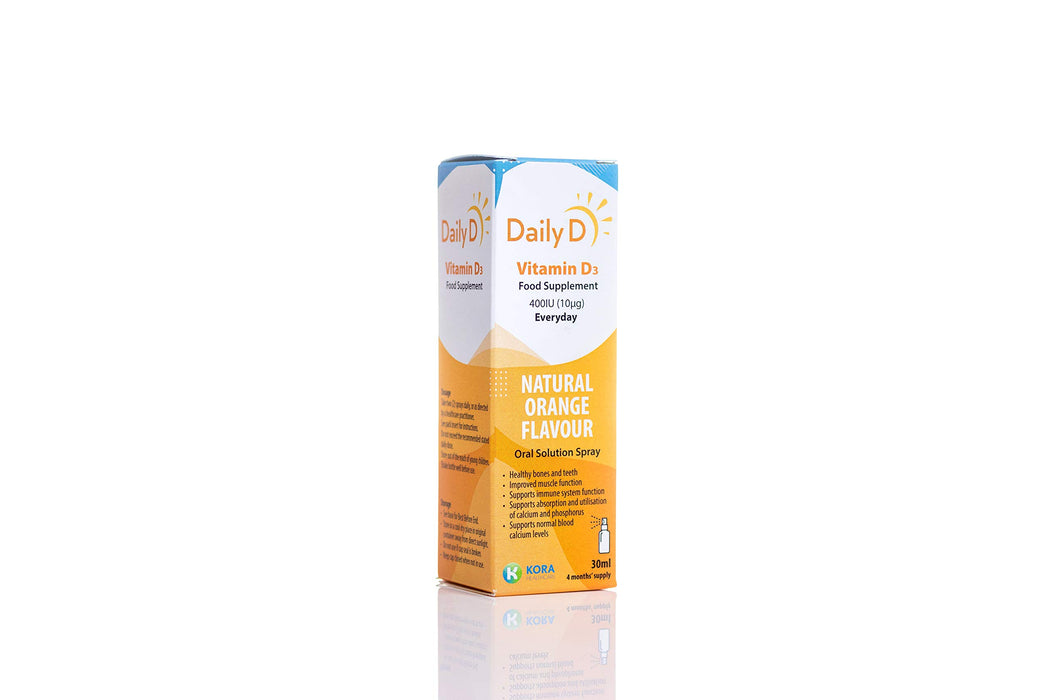 DailyD 400iu Vitamin D3 Spray