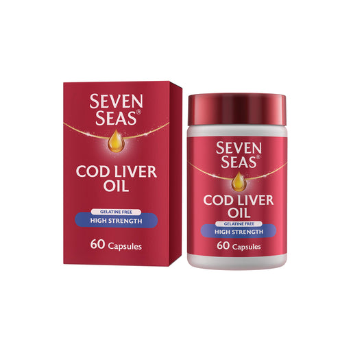 Seven Seas Cod Liver Oil Capsules High Strength