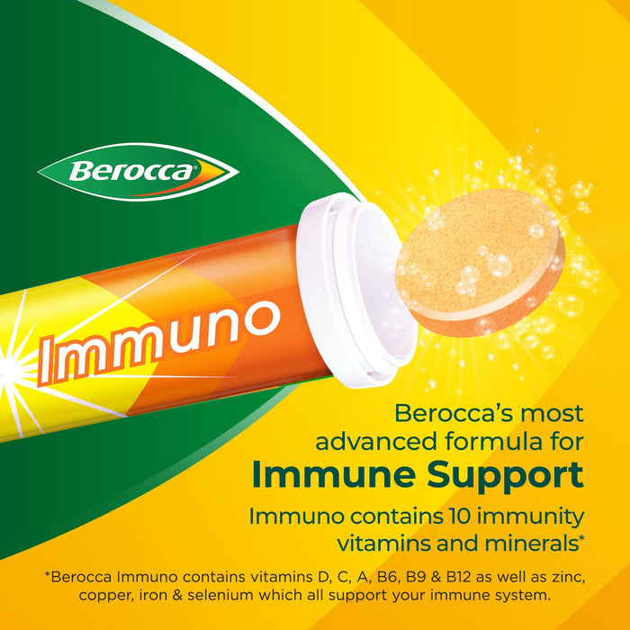 Berocca Immuno Energy & Immune Support Tablets