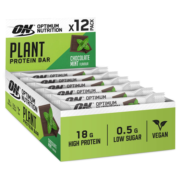 Optimum Nutrition Plant Protein Bar 12 x 60g