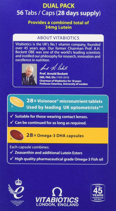 Vitabiotics Visionace Max Tablets & Capsules