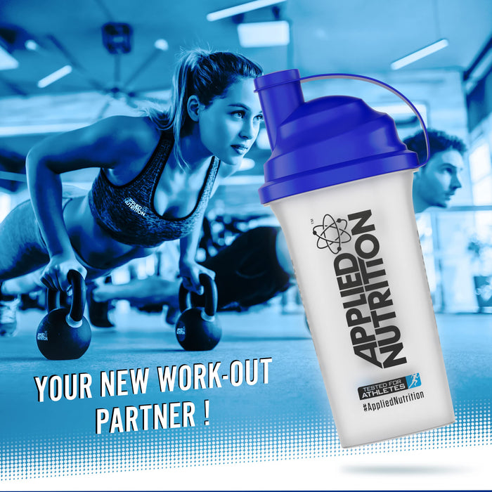 Applied Nutrition Shaker, Clear &amp; Blue - 700ml - Accessories at MySupplementShop by Applied Nutrition