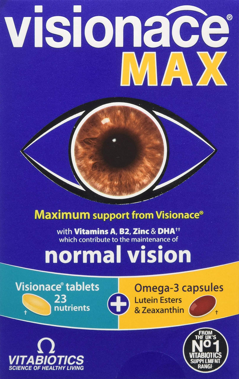 Vitabiotics Visionace Max Tablets & Capsules